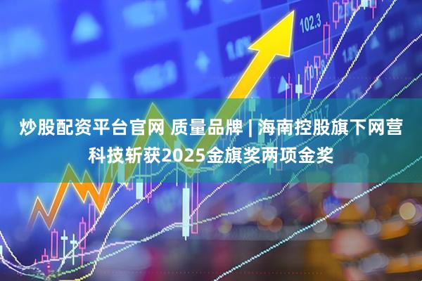 炒股配资平台官网 质量品牌 | 海南控股旗下网营科技斩获2025金旗奖两项金奖